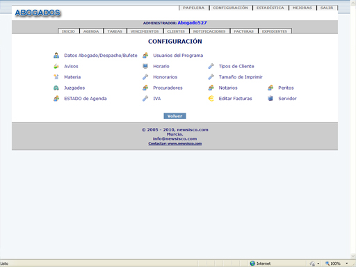 software configuracion